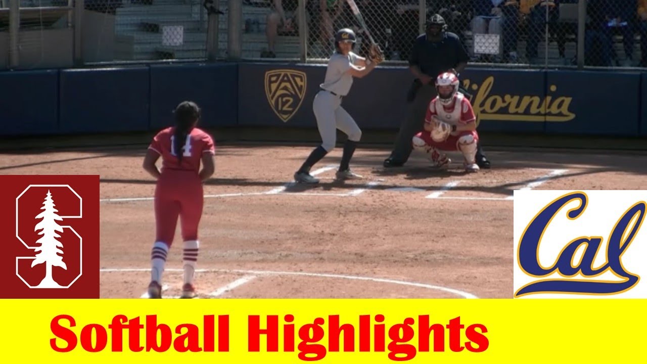 #9 Stanford vs #17 California Softball Game 3 Highlights, March 17 2024