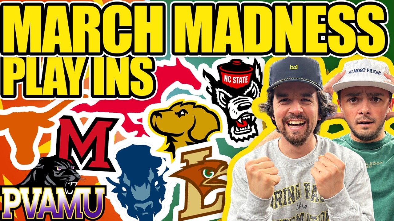 March Madness Play in Games: UMBC-Howard, Texas-NC State, SMU-Miami, Prairie View-Lehigh