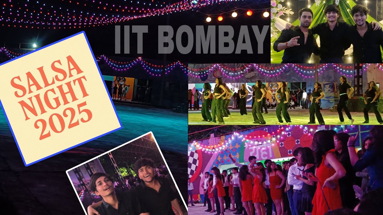 Salsa Night IIT Bombay 2025 | Dance, Fun & Performances | IITB | DDverse #iitbombay #iit #iitb 