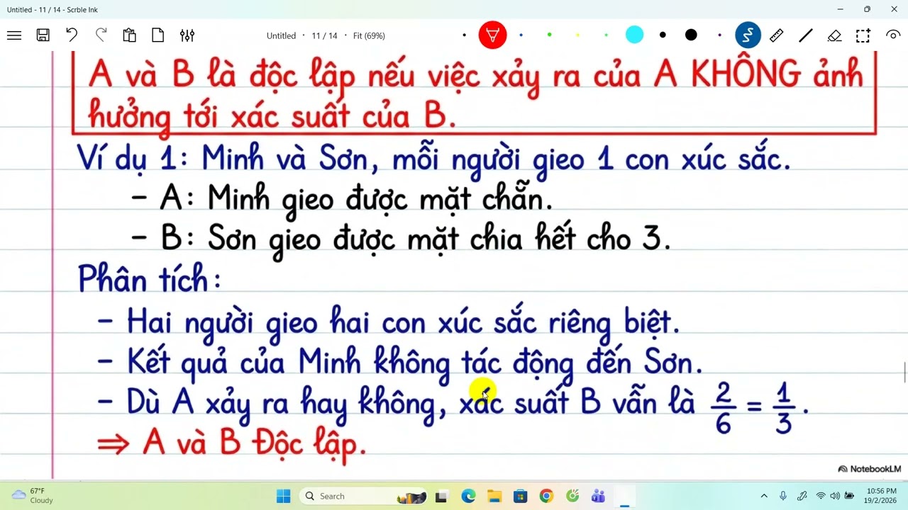 Biến cố xung khắc  biến cố đối  biến cố độc lập