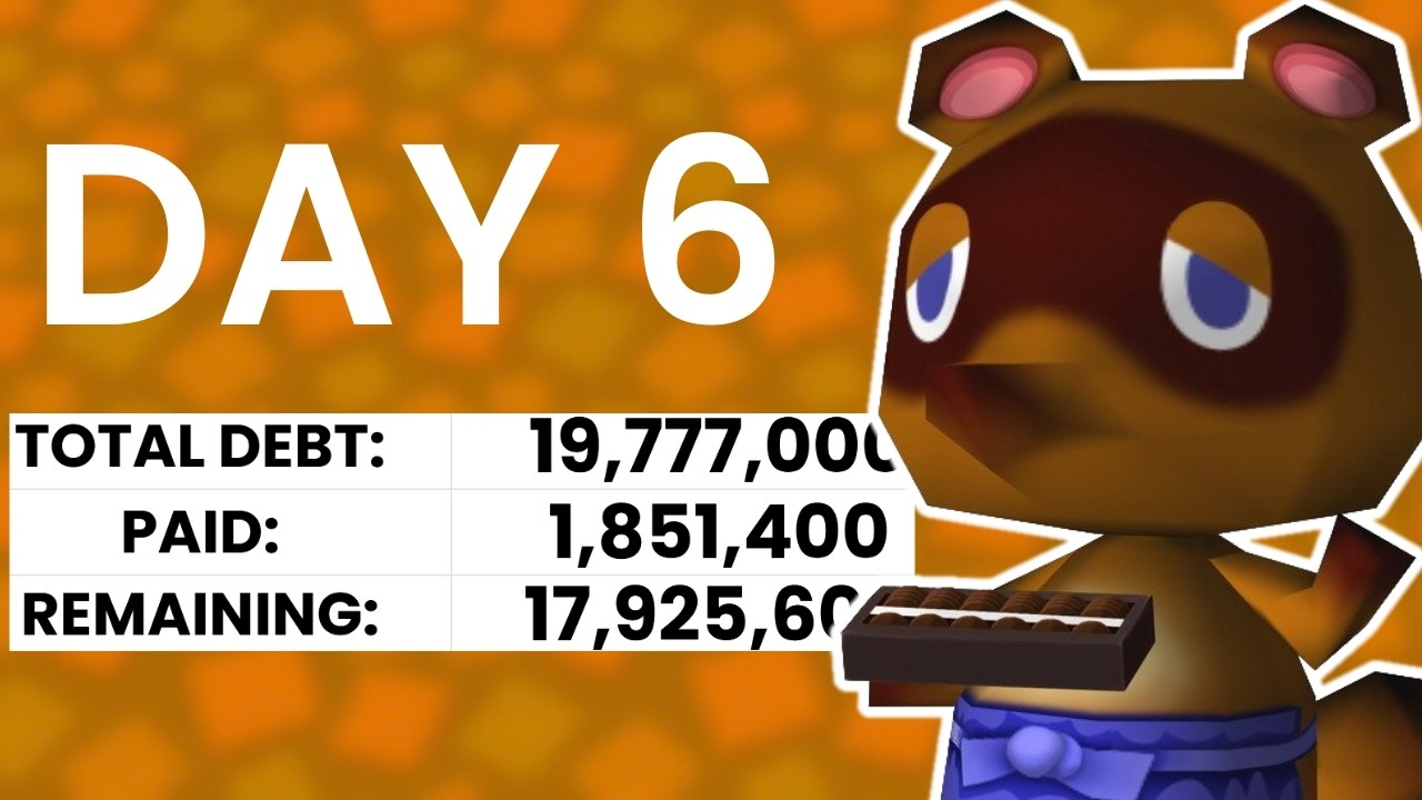 Paying Every Debt in Every Animal Crossing Game! (Day 6)