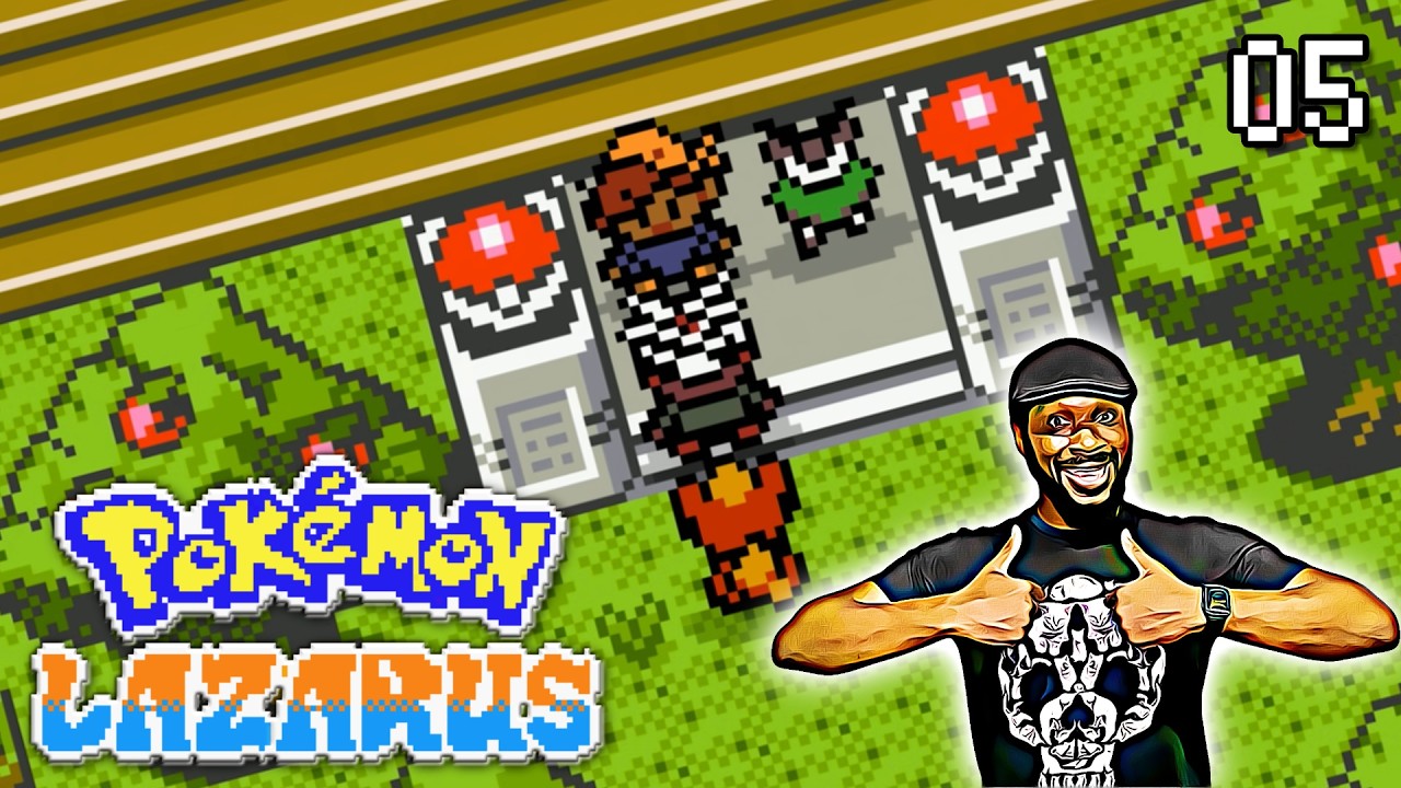 Pokemon Lazarus - Ep 5 -  1st Gym Leader Battle
