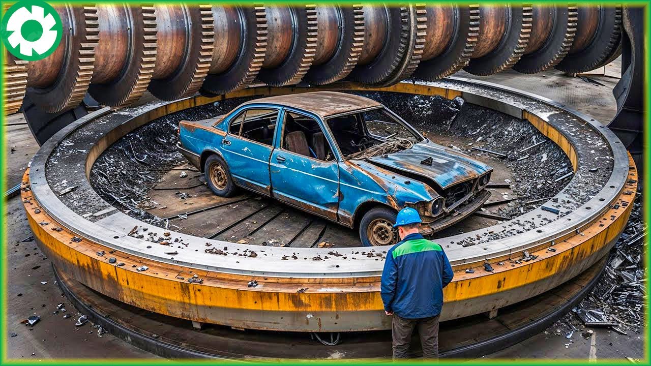 99 самых безумных измельчительных и дробильных машин, которые уничтожают всё подряд | Тяжёлая тех...