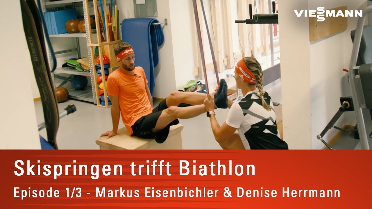 Skispringen trifft Biathlon | Markus Eisenbichler & Denise Herrmann - Episode 1