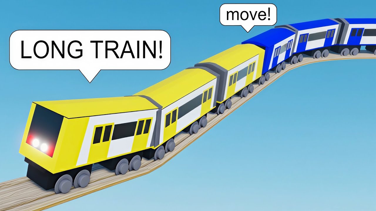 I Drive LONG Train BUT Get DESTROYED Right Before Finish