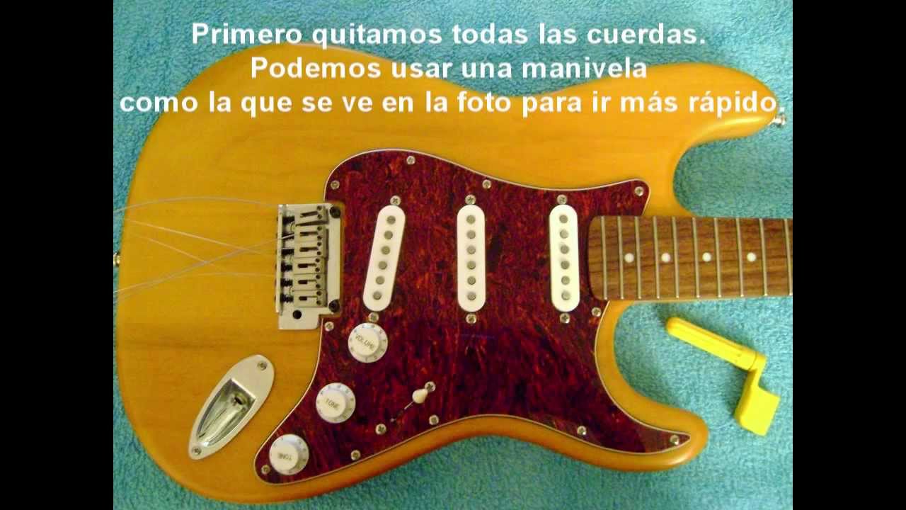 Cómo apantallar una Stratocaster - Tutorial