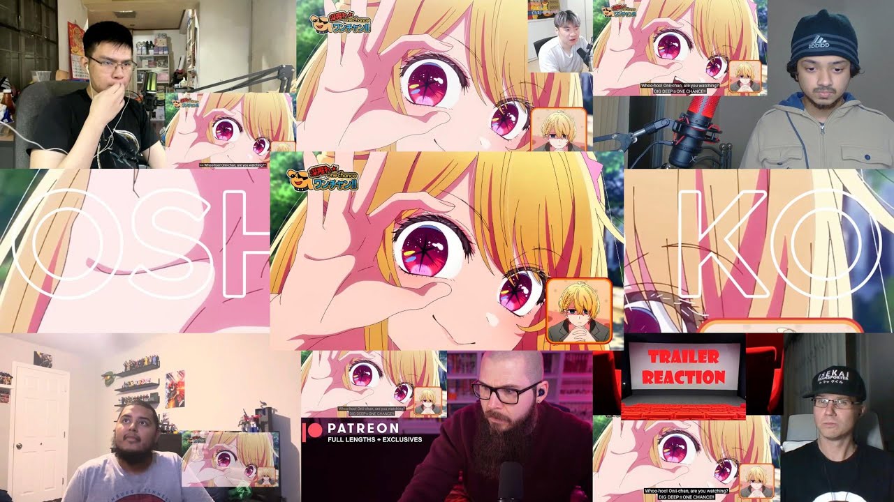 😱 Oshi NO KO Season 3 Official Trailer 2 Reaction Mashup | Ai Hoshino Returns 💖🔥