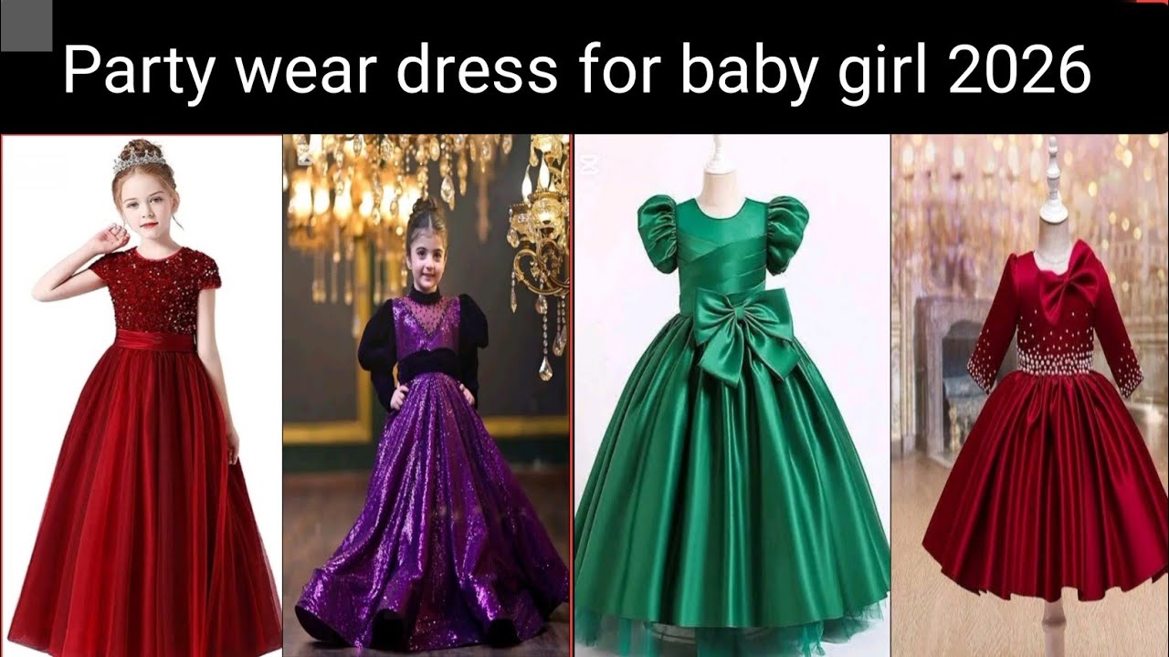 Latest Party wear dress design for baby girl 2026// Beautiful Fancy dress 