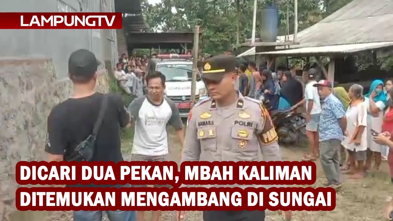 Mbah Kaliman Pringsewu Ditemukan setelah 2 Pekan Hilang