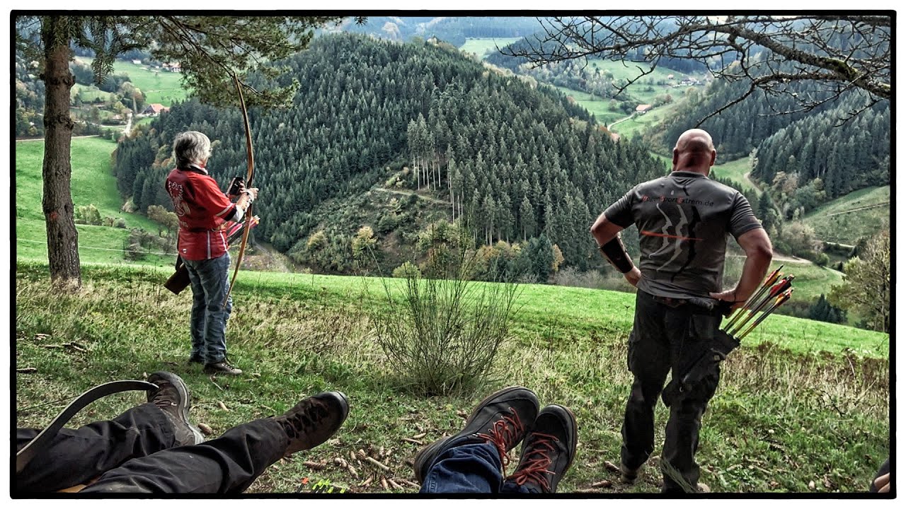 Bogensport Extrem | Unterwegs auf dem Bogenparcours-Schwarzwald (Teil 3) | Extreme Archery