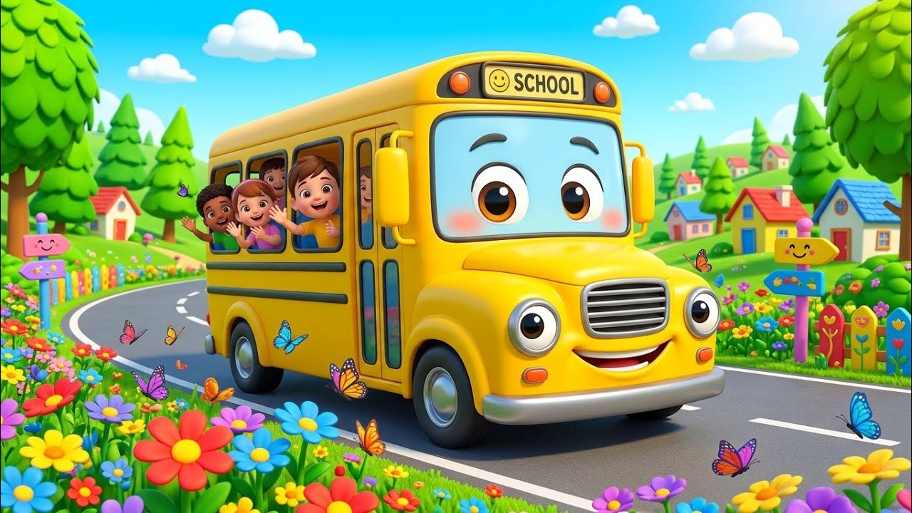 Beep Beep Bus With Baby | Fun Bus Song for Kids | Baby Nursery Rhymes | Counting Song