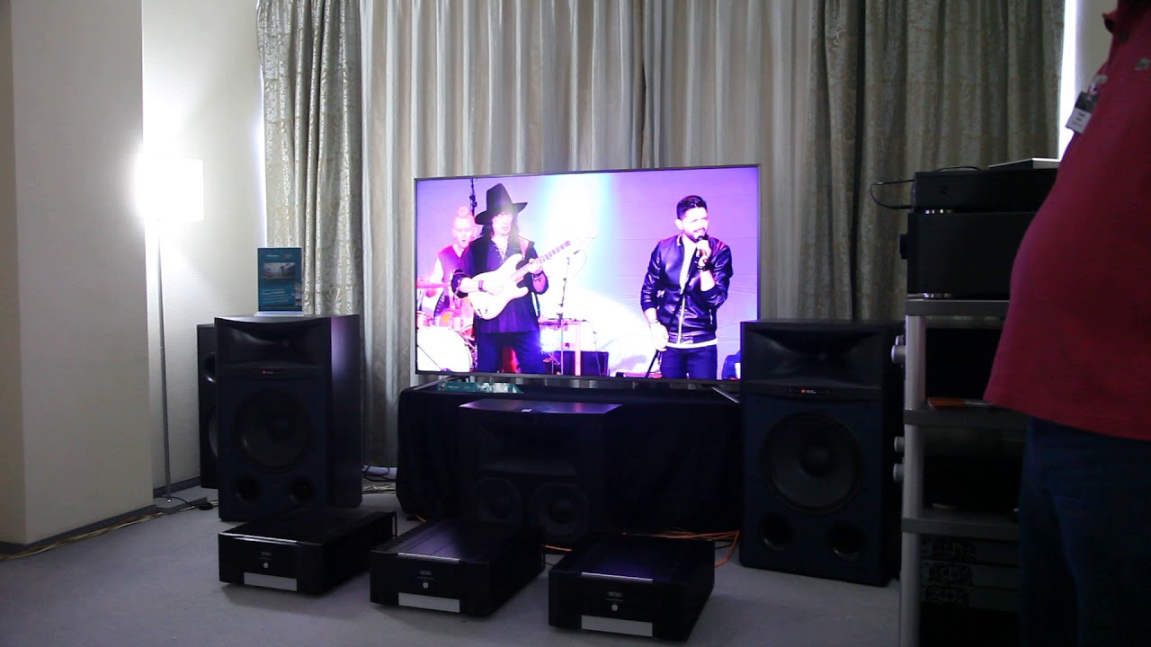 JBL 4367 &JBL Synthesis (10.2  channels)@ HI-FI & HIGH END 2018