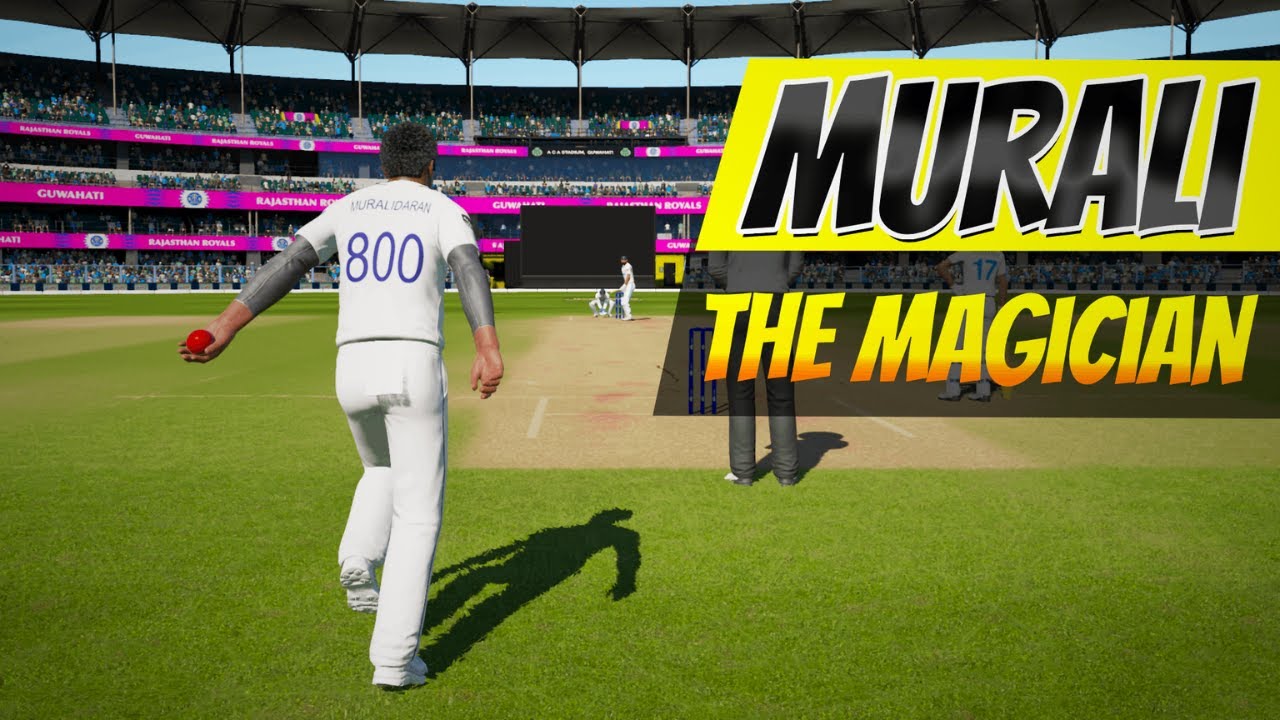Playing With The GREATEST OFF SPINNER In Cricket 24
