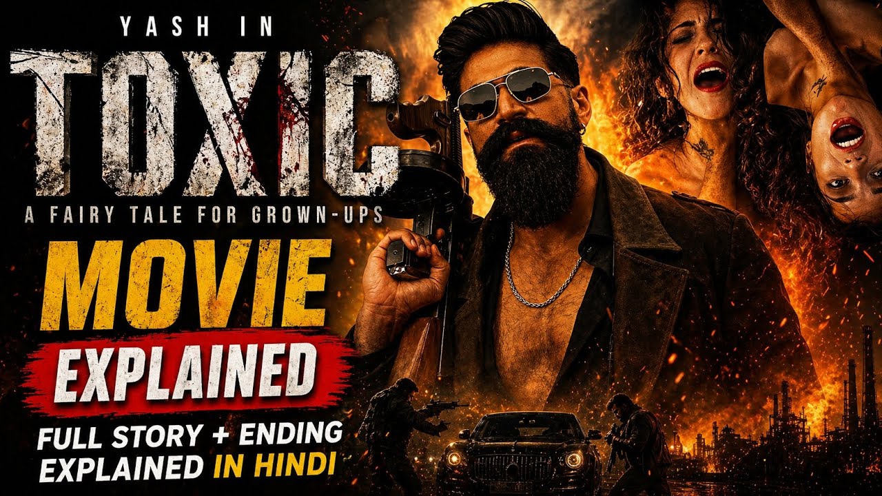 Toxic Movie Explained in Hindi | Yash की Dark Underworld Story 