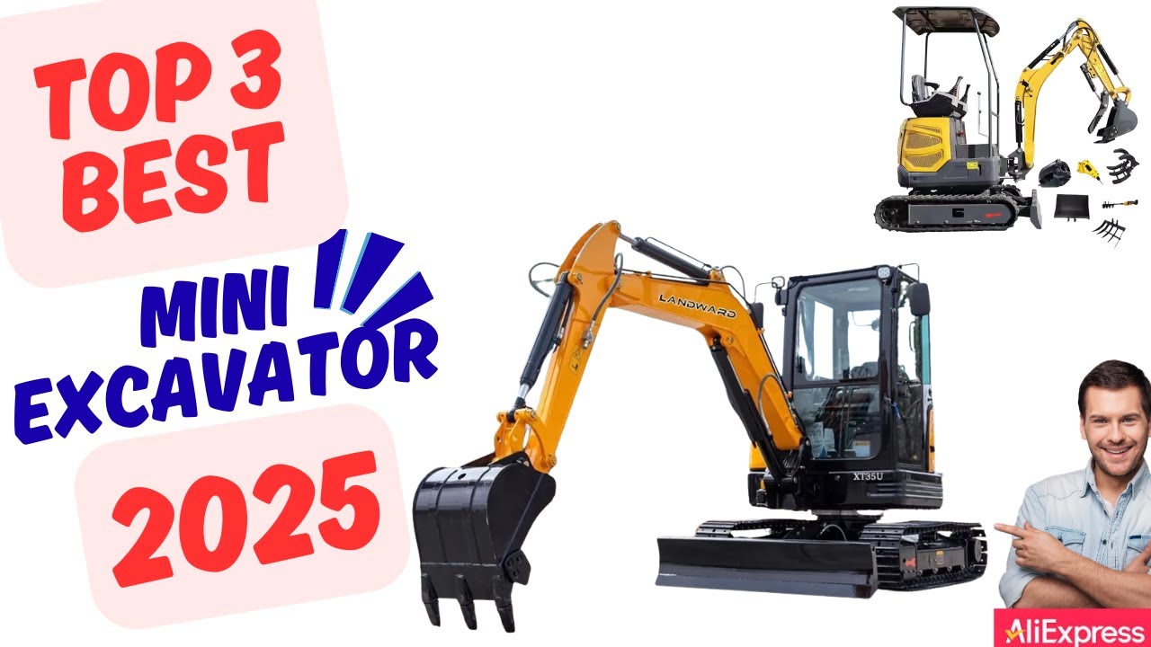 Top 3 Best Mini Excavator of 2025  On AliExpress