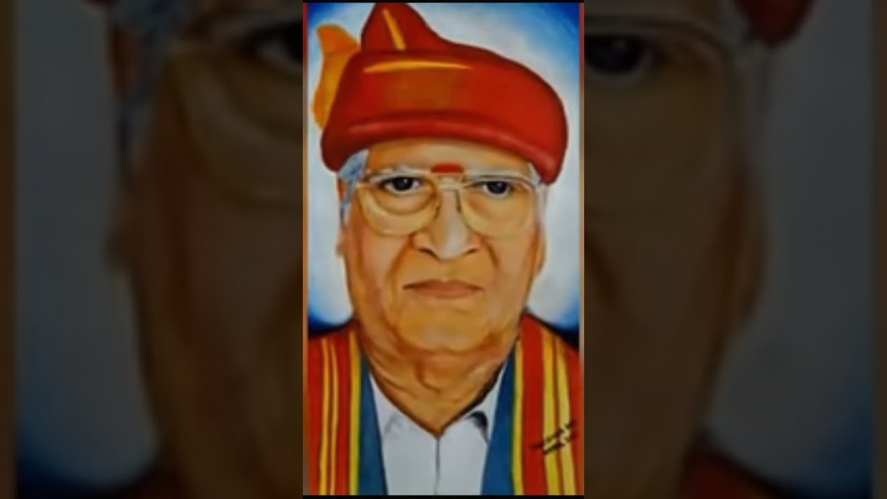 Dr. Shree Sachin Dada Dharmadhikari#Sadguru# Raigad Bhushan#Portrait Painting#Tanishka Art Academy.