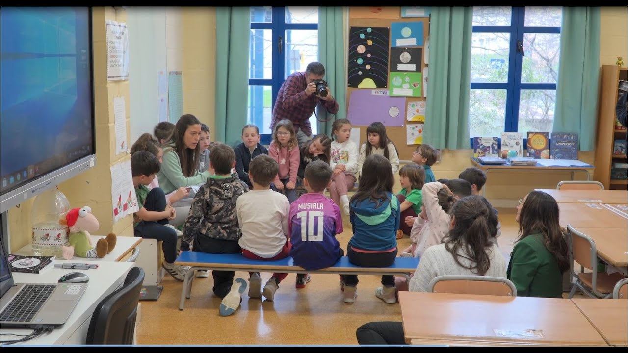 Muskizko Ikastola, pionero en un programa para sacar el euskera de las aulas