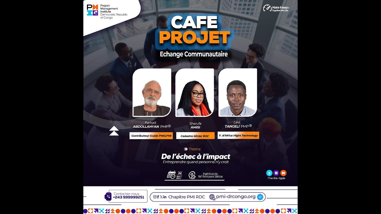 Café Projet : de l'Echec à l'impact, Entreprendre quand personne n'y croit.