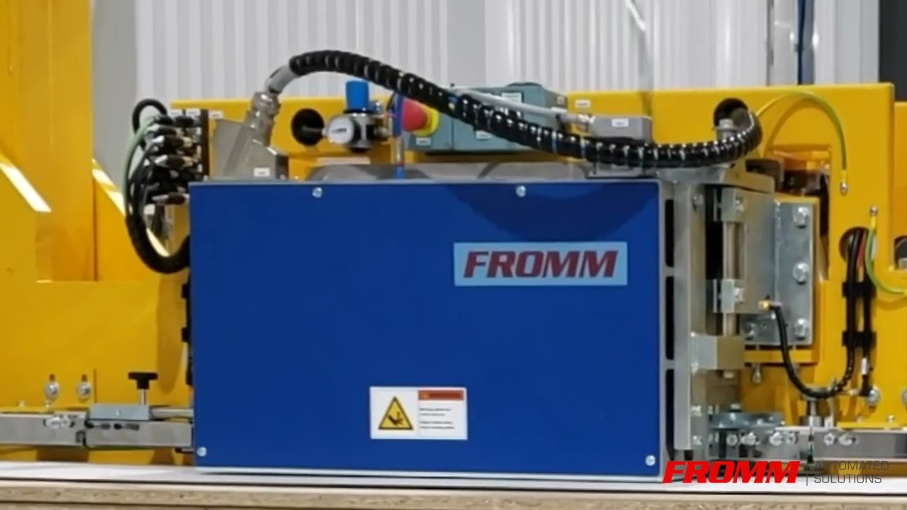 FROMM Packaging Systems compression strapping chipboards