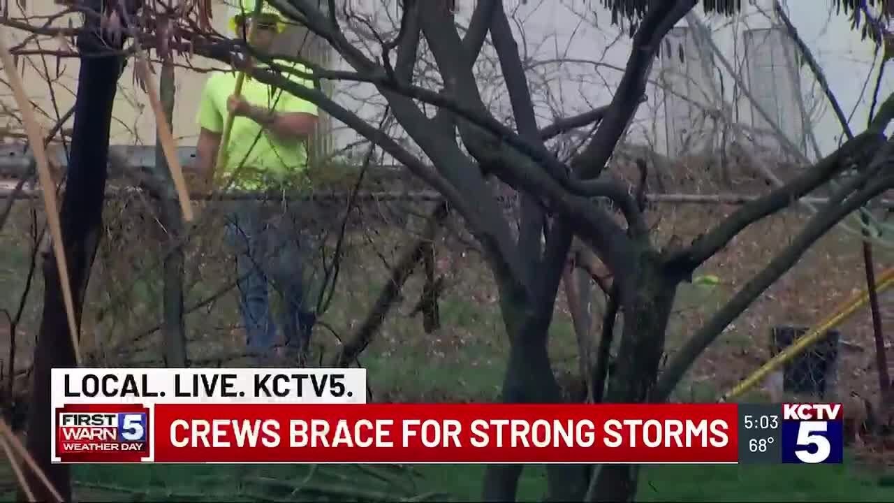Tree limb, flooding concerns prompt storm response across KC metro