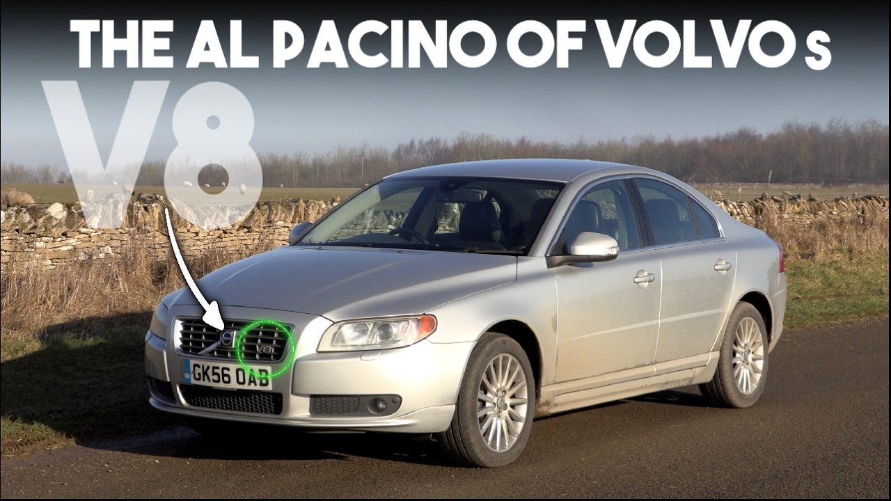 The Volvo Family Saloon With a Supercar Engine!  Volvo S80 V8