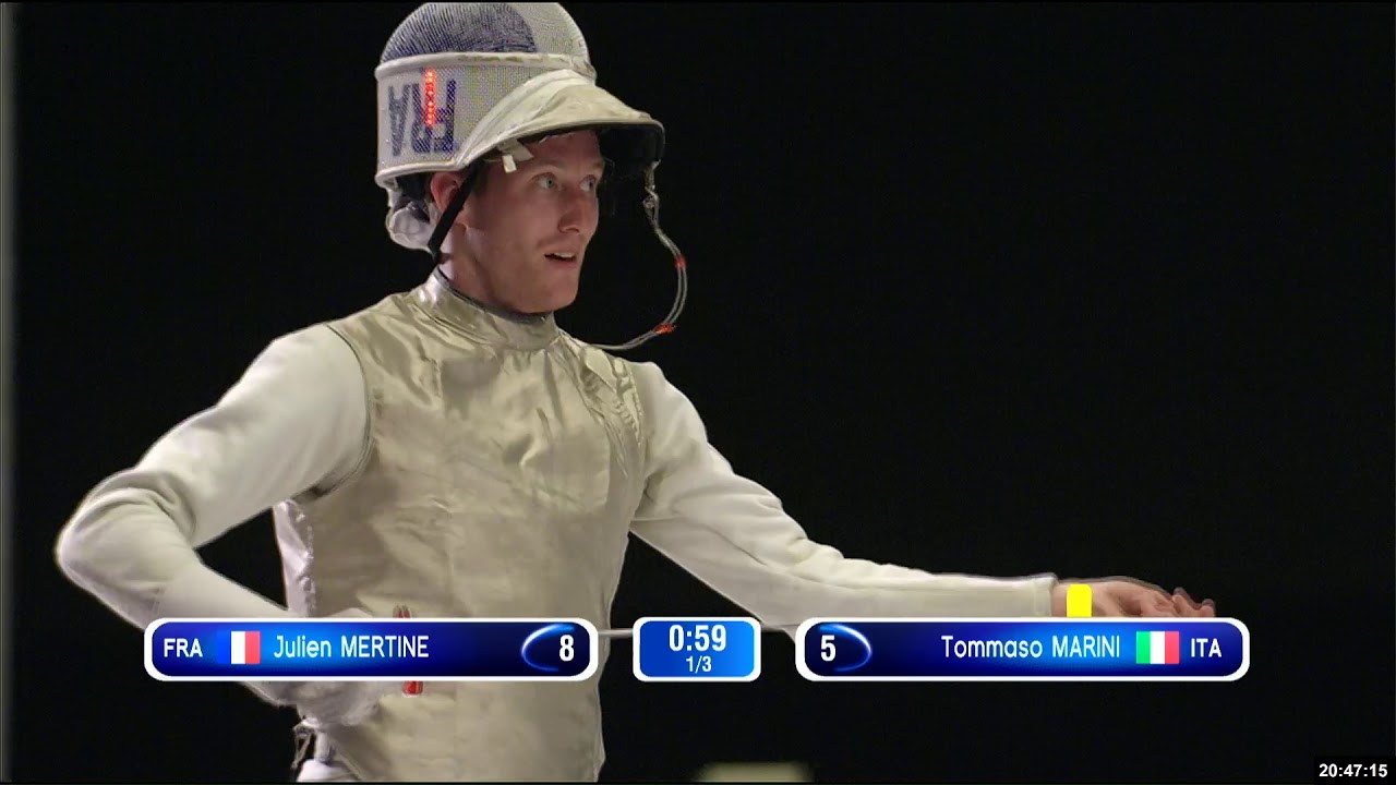 2019 Absolute FIE Grand Prix Anaheim Men's Foil Gold: Marini vs. Mertine