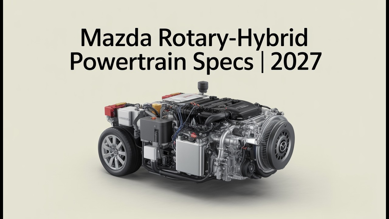 Технические характеристики Mazda Rotary Hybrid 2027 года удивили всех.