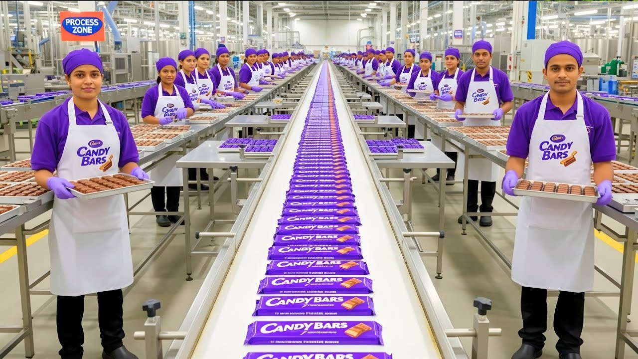 How Candy Bars Are Manufactured Today: Inside the Modern Factory