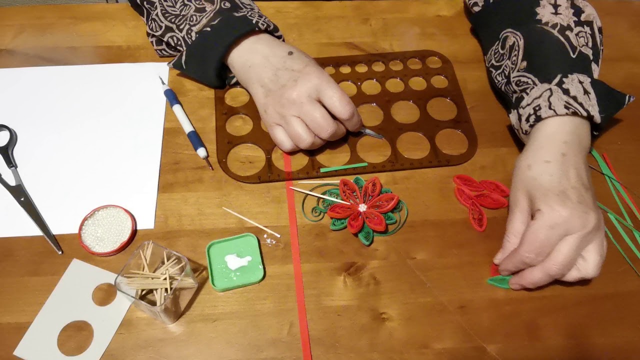 SDS zaprasza. Warsztaty plastyczne z Krystyną Skowron. Quilling - gwiazda betlejemska.
