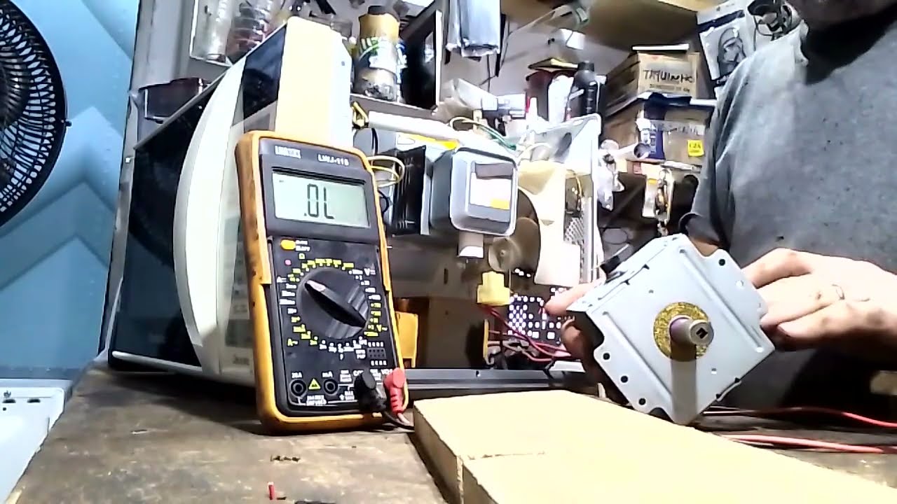 como consertar um microondas em curto