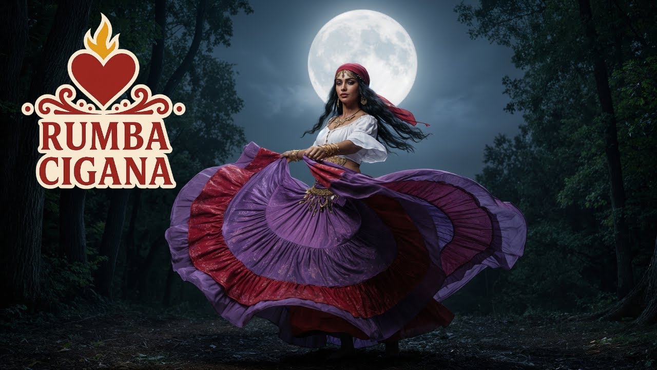 Noite de Lua Cheia | Rumba Cigana Poderosa | Música Para Dançar, Criar e Trabalhar