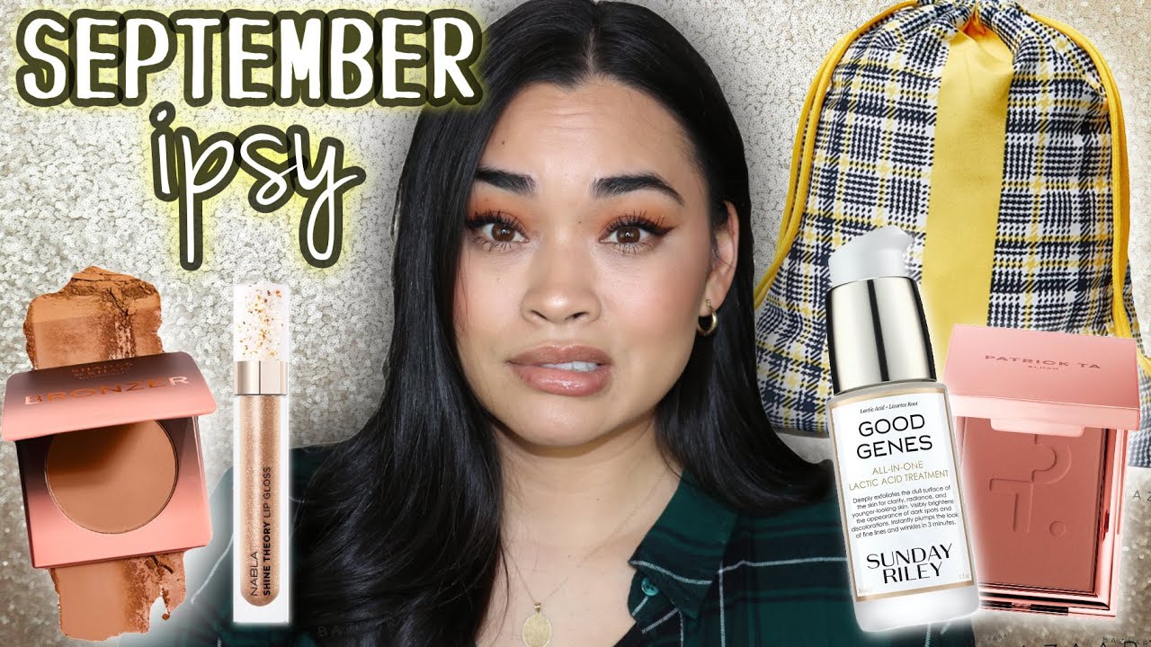 SEPTEMBER IPSY GLAM BAG PLUS 2021 Unboxing and Try On