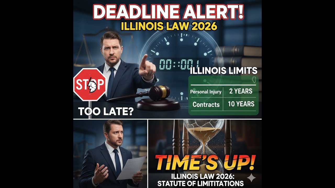 Don't Miss the Deadline! Illinois Statute of Limitations Explained (2026 Guide)