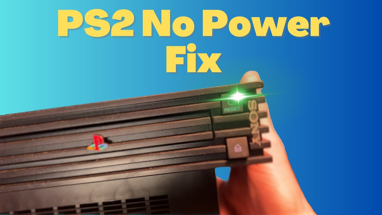 Let's Fix It - PS2 With No Power (Bonus ribbon cable replacement)