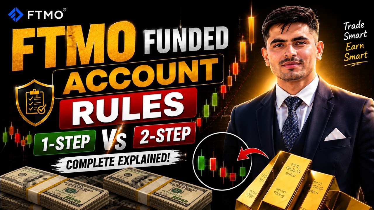 FTMO Rules Explained (Hindi) | One Step vs Two Step Challenge Complete Guide