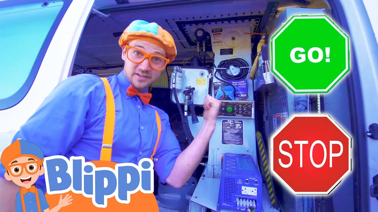 Blippi Learns About A Bucket Truck! | Exploring Vehicles For Children | Educational Videos for Kids