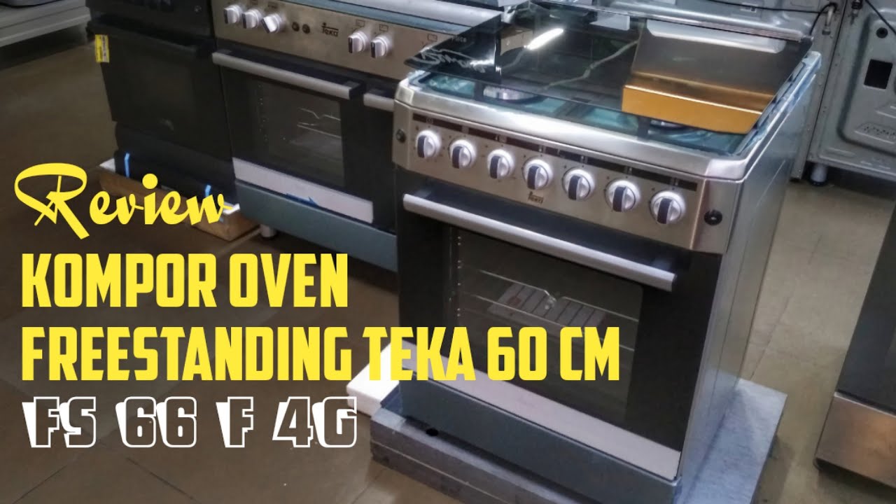 Обзор отдельно стоящей плиты Teka 60 см (духовка) FS66F4G S
