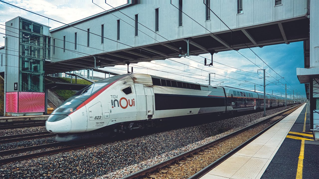 4K TRAINS COMPILATION 100% TGV EN ACTION - FRANCE 🇫🇷  AOÛT 2025