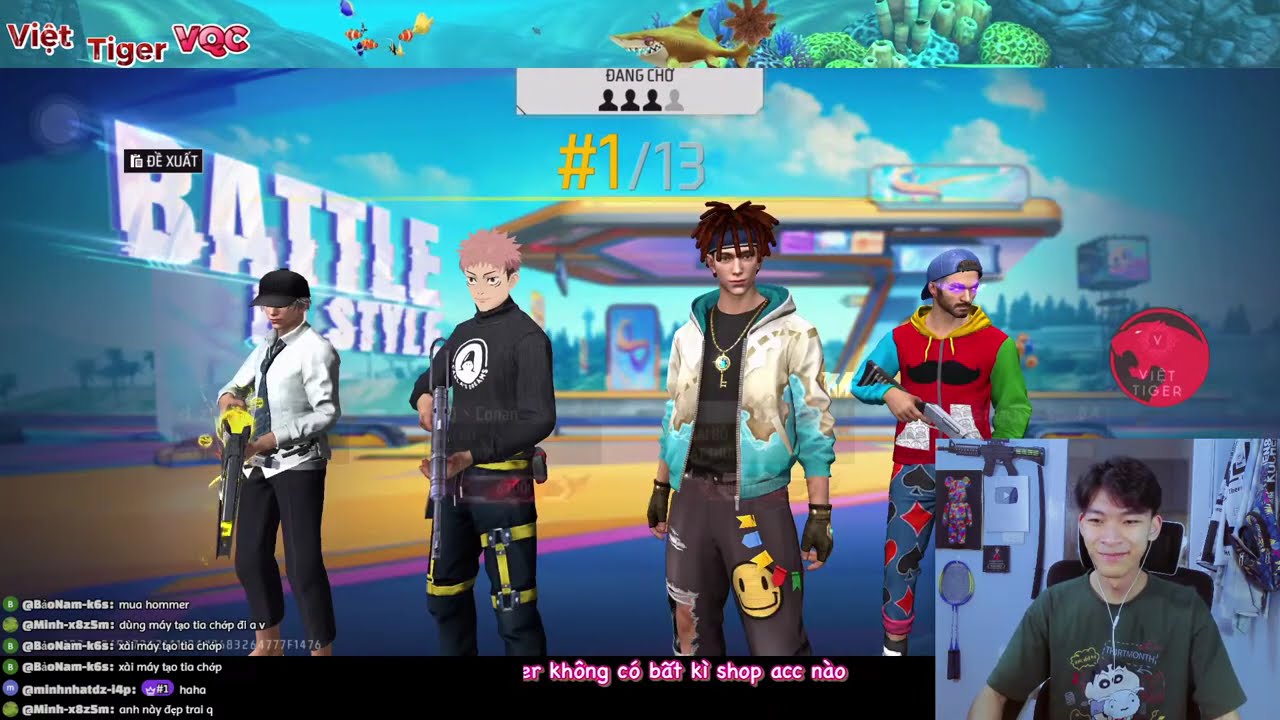 Team Code Leo Thách Đấuu | Việt Tiger VQC