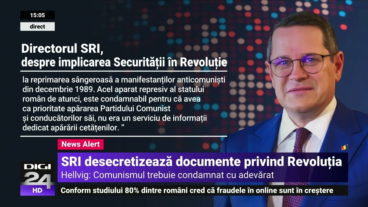 SRI a declasificat dosarul intern al Revoluției din 1989