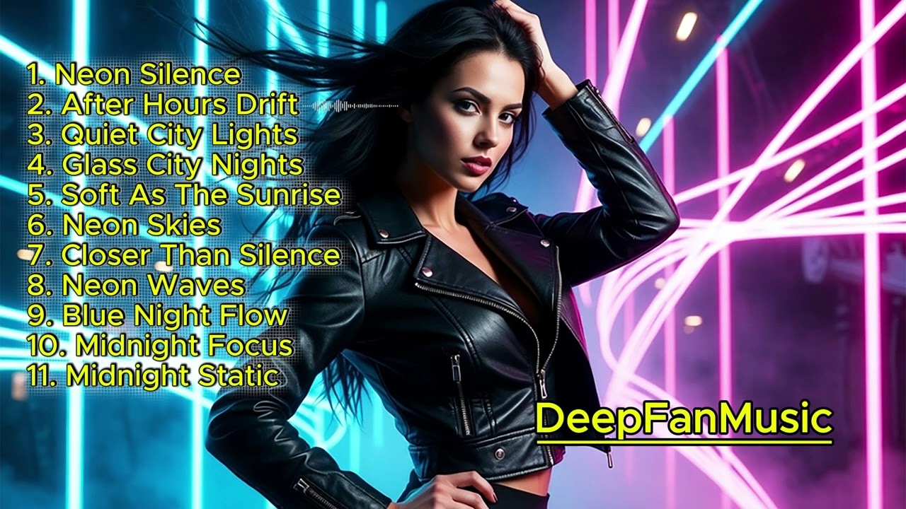 Neon After Midnight 🌙 | Chill Electronic Night Drive Music | DeepFanMusic