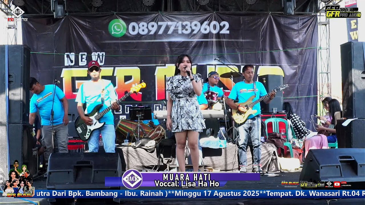 Muara Hati Lisa Ha ho New GFR Music Live Wanasari Jatimulya Suradadi Tegal