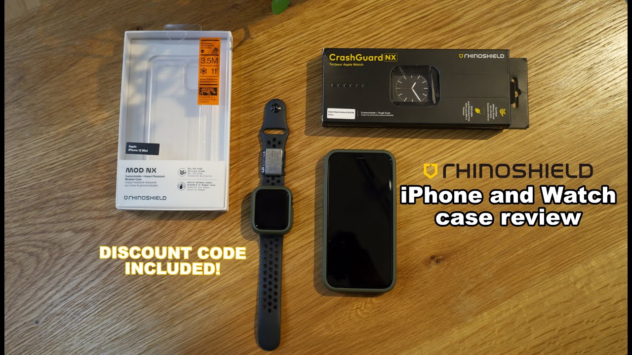Rhinoshield Mod NX and Crashguard NX | Ultimate iPhone & Apple Watch Protection
