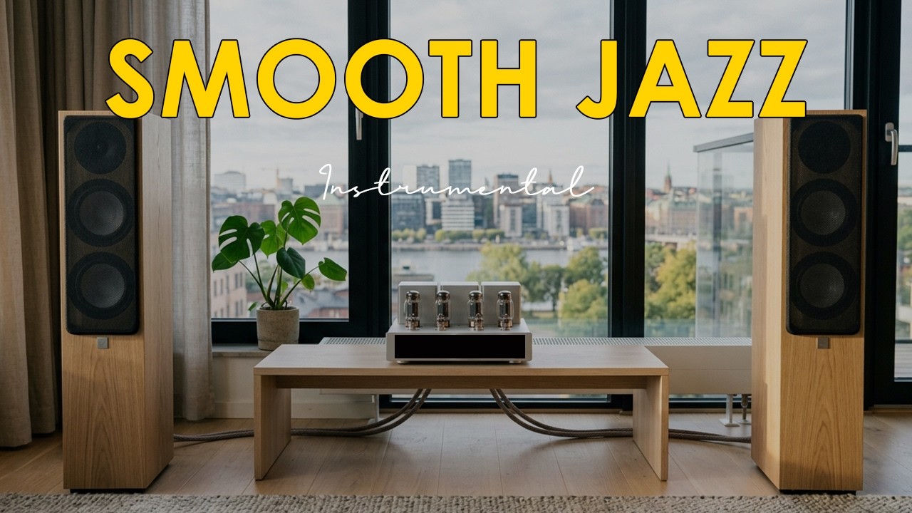 🎷 Smooth Jazz x Instrumental | Calm Cafe Vibes for Study, Chill Moments & Deep Relaxation Vol.04