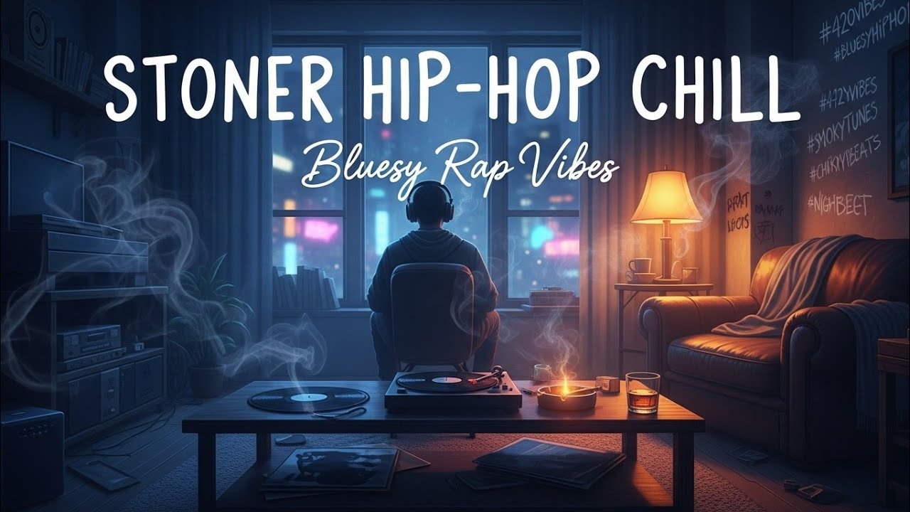 Drifting Through Night Roads – Stoner Hip-Hop Chill | Bluesy Rap Vibes