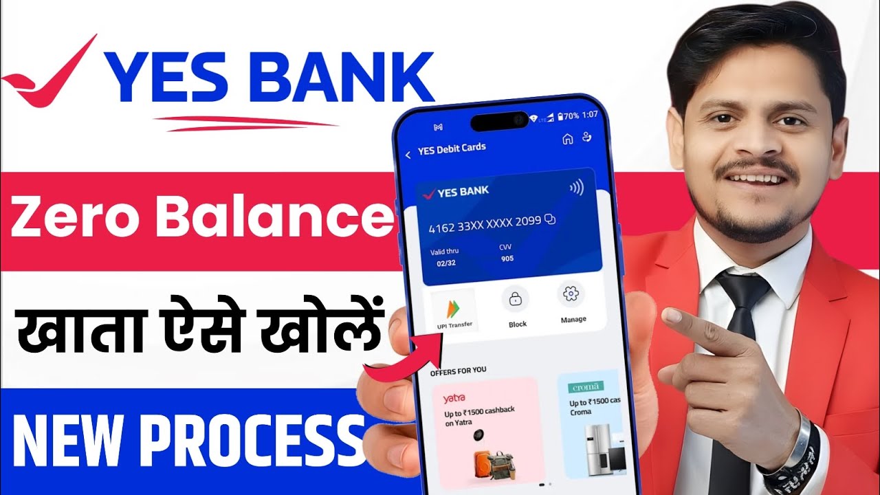 Yes Bank Zero Balance Account 2025 // Yes Bank Digital Zero Balance Account Online Opening