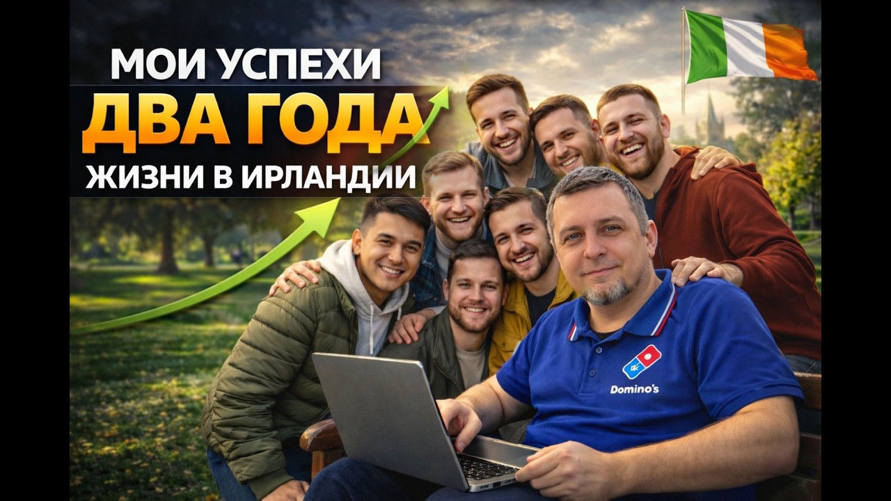Мои успехи за два года в Ирландии!