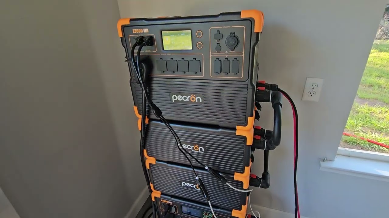 Как зарядить 240-вольтовый Pecron E3600LFP, часть 1