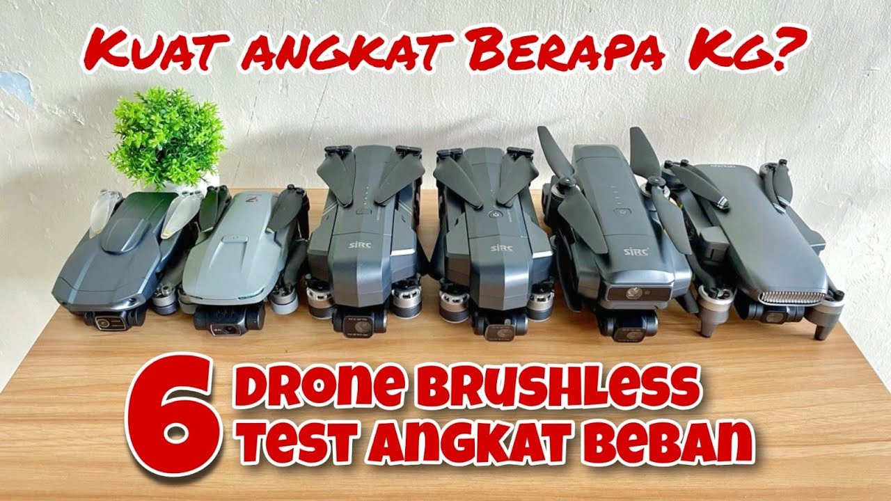 EKSPERIMEN DRONE! Test 6 Drone Angkat Beban Sampai Klepek-klepek