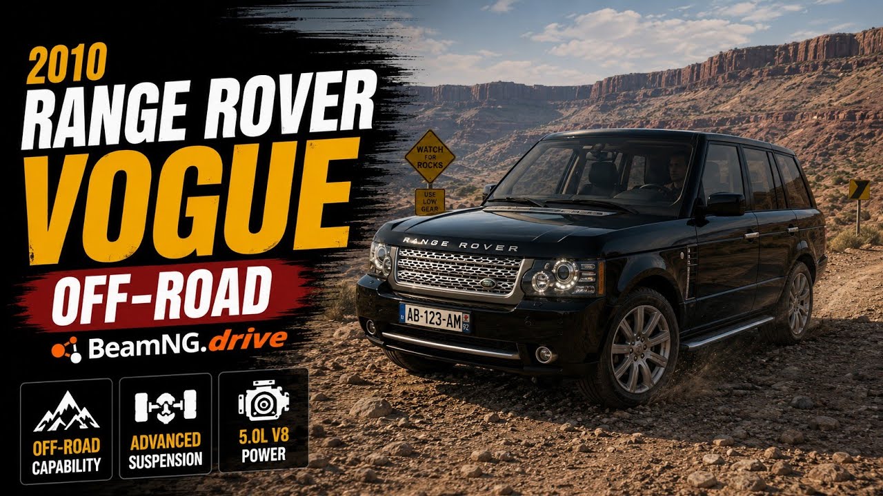 2010 Range Rover Vogue | Off-Road |BeamNG.drive